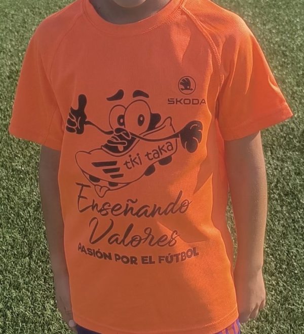 Camiseta Campus Tiki Taka CORAL